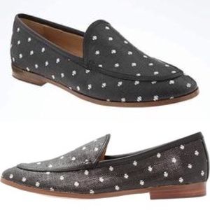 Banana Republic polka dot loafers